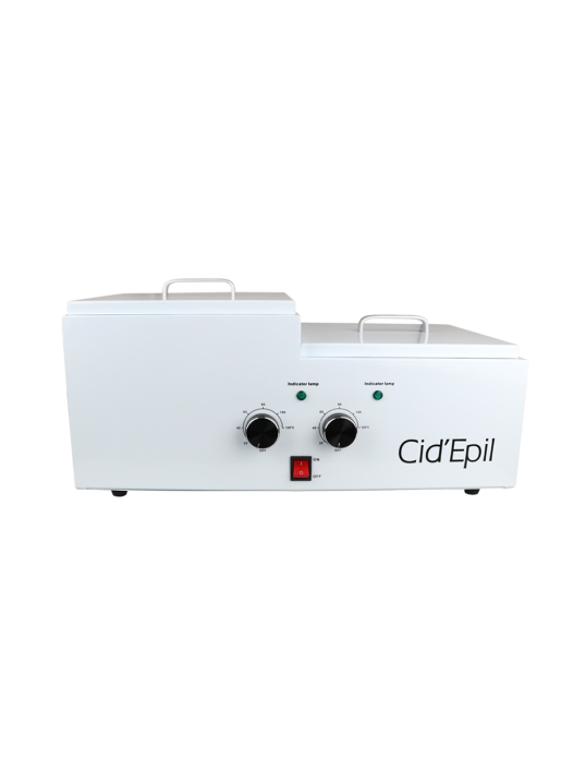 Cuve 2x5L chauffe cire à epiler en métal