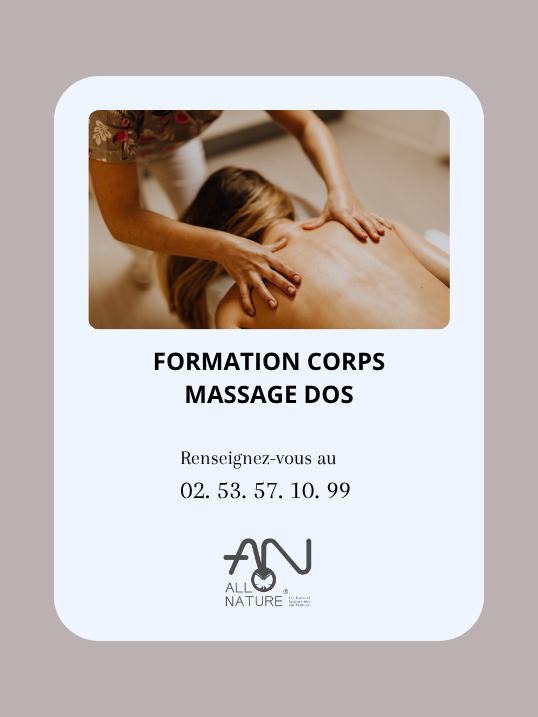 Formation massage dos