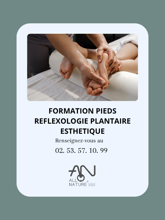 Formation Réflexologie plantaire esthétique