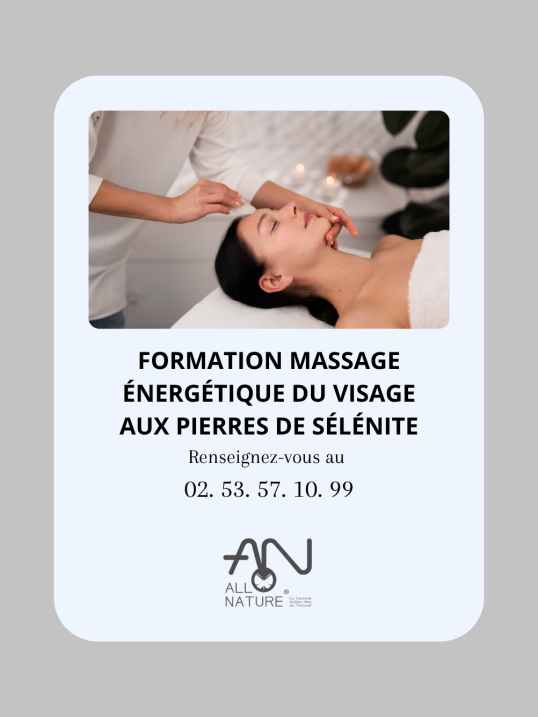 Formation Massage Énergétique du Visage aux Pierres de Sélénite