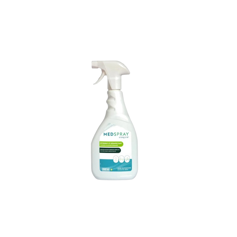 Spray désinfectant sans parfum - sans alcool - 750ml