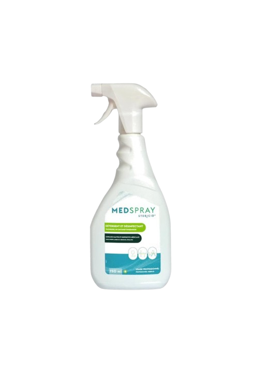 Spray désinfectant sans parfum - sans alcool - 750ml