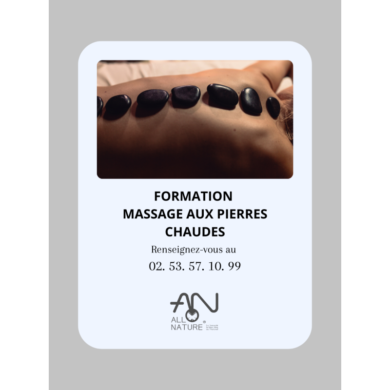 Formation Massage corps au pierre chaude