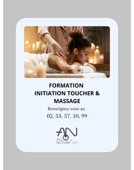 Formation Initiation toucher et massage relaxant