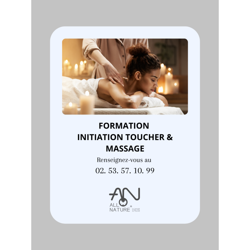 Formation Initiation toucher et massage relaxant