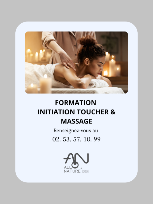 Formation Initiation toucher et massage relaxant