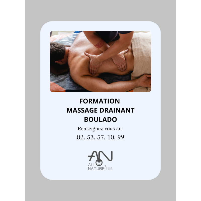 Formation Massage Drainant, modelant et amincissant BOULADO