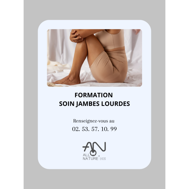 Formation soin jambes lourdes
