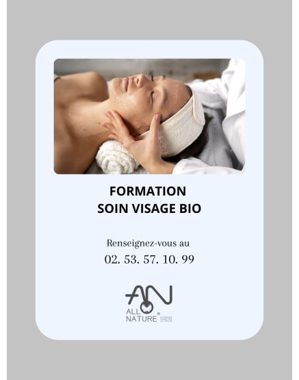 Formation Soin Visage Bio Allo'Nature