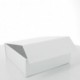 White luxury gift box magnetic closure