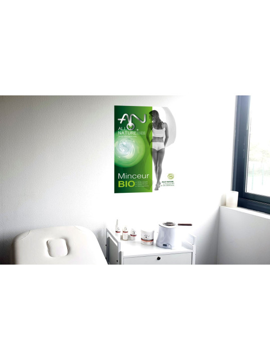 affiche communication minceur bio allonature